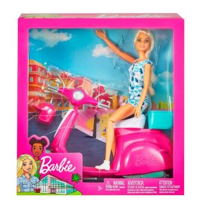 ברבי עם אופנוע - BARBIE