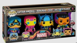POP מארז 4 דמויות גיבורי על MARVEL