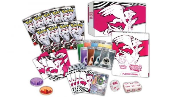 מארז קלפי פוקימון - Pokémon Scarlet & Violet White Flare Elite Trainer Box