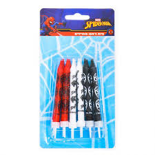 12 נרות גמבו - ספיידרמן