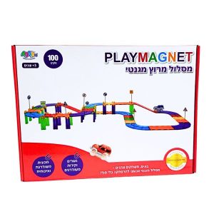 מסלול מרוץ מגנטי 100 חלקים - PLAYMAGNET