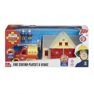 ערכת משחק תחנת כיבוי + רכב ונוס ו 2 דמיות - סמי הכבאי