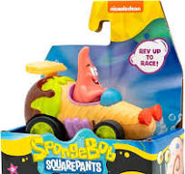 בובת פטריק ברכב הגלידה - בוב ספוג