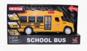 אוטובוס תלמידים צהוב - אורות וצלילים