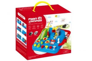 משחק מסלול מכשולים לונה אתגרי עם מכוניות - אדר