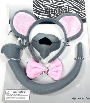 סט עכבר מיוחד: קשת, פפיון, זנב ואף - שושי זוהר