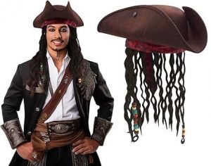 כובע פיראט עם שיער - שושי זוהר