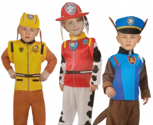 מארז 3 תחפושות של מפרץ ההרפתקאות - מרשל, ראבל, צייס - שושי זוהר