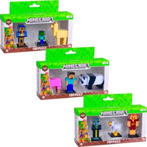 3 דמויות בקופסא - מיינקראפט - מגוון