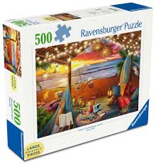 פאזל 500 חלקים חוף נעים בקבנה - 167951