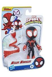 בובת מיילס מורלס ואביזר מהסדרה של ספיידי - MARVEL