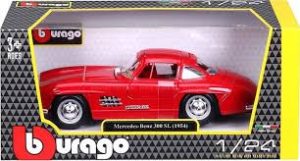 בא לי טויס מכונית דגמים מרצדס SL 300 אדום 1:24