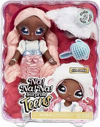 בובת נה נה נה גדולה ואביזרים - סדרה 2 - LILA LAMB NA NA NA