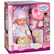 בייבי בורן בובת אמה 43 ס"מ עם כובע דובון – BABY BORN