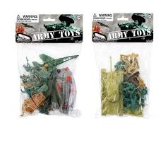 חיילים + אביזרים טנק או מטוס בשקית 21 חלקים - בא לי טויס