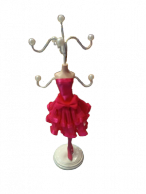 מעמד תכשיטים בצורת בובה