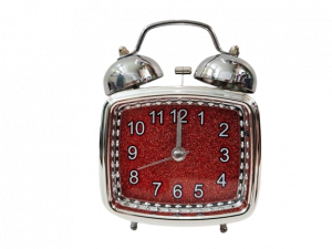 שעון מעורר נצנצים מרובע - מגוון