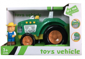 טרקטור עם בובה - אורות וצלילים