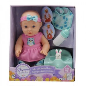 בובה עם סיר מנגן ואביזרים - DREAM