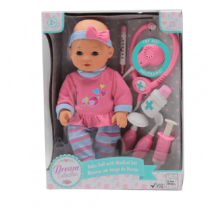 בובה עם כלי רופא אלקטרוני - DREAM