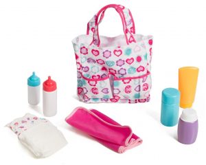 תיק החתלה ואביזרים לבובה