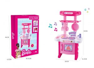 מטבח עם אורות וצלילים - ברבי