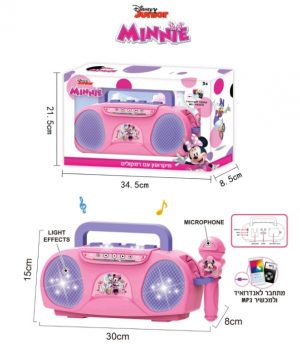 מיקרופון עם רמקולים בצורת טייפ - מיני מאוס