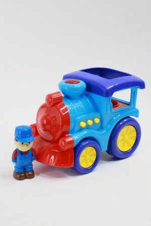 קטר עם בובה - אורות וצלילים