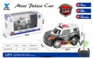 מכונית מיני משטרה עם שלט - שירן