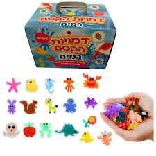 יצירת דמויות הקסם במים סקוושי בקופסא