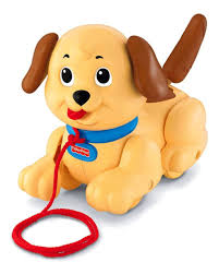 בובת כלבלב לעידוד זחילה והליכה - FISHER PRICE