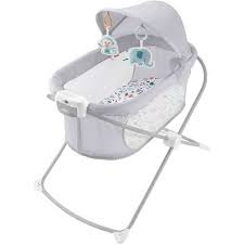 עריסת מקרן מרגיעה ומתקפלת - FISHER PRICE