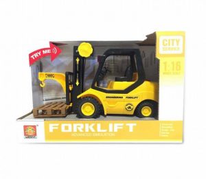 מלגזה עם אורות וצלילים