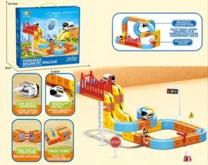 מסלול רכבת מגנטי - 99 חלקים