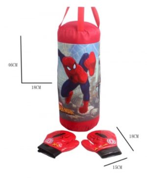 שק אגרוף עם כפפות - ספיידרמן