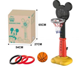 עמוד כדורסל ומשחק טבעות - מיקי מאוס