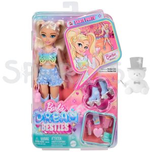 בובת ברבי סקייטים בקופסא שקופה - BARBIE