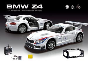 מכונית שלט 1:14 BMW Z4 כולל סוללות נטענות ודלתות נפתחות  - שירן