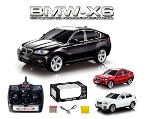 מכונית שלט BMW X6 1:14 כולל סוללות נטענות  - שירן