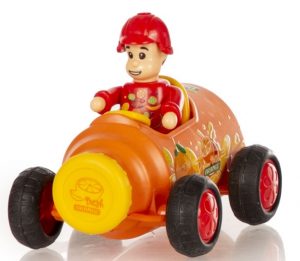 רכב בצורת בקבוק עם בובה - מגוון