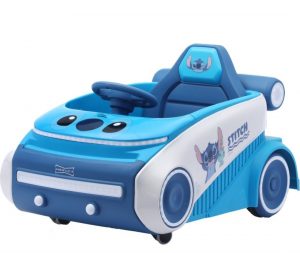 מכונית ממונעת סטיץ לילדים עם אורות וצלילים - 6V