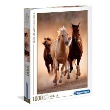 פאזל סוסים דוהרים 1000 חלקים - 39168