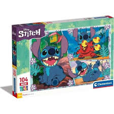 פאזל 104 חלקים סטיץ - 23776