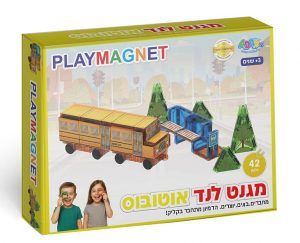 מגנט לנד אוטובוס - 42 חלקים
