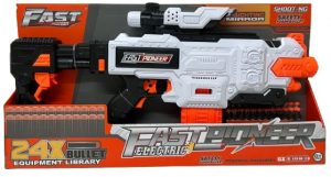 רובה חיצים חשמלי גדול עם 24 חיצים - FAST PIONEER