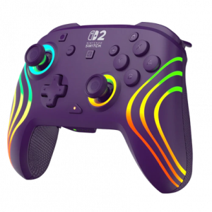 בקר אלחוטי נטען סגול מיוחד לנינטנדו סוויץ 2 - SWITCH 2