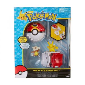 מארז פוקימון 2 דמיות ו 2 פוכדורים מתקפלים - POKEMON