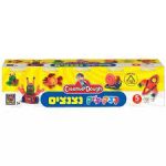 5 מכלי בצק נצנצים