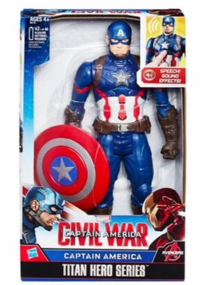 בובה אלקטרונית קפטן אמריקה - MARVEL